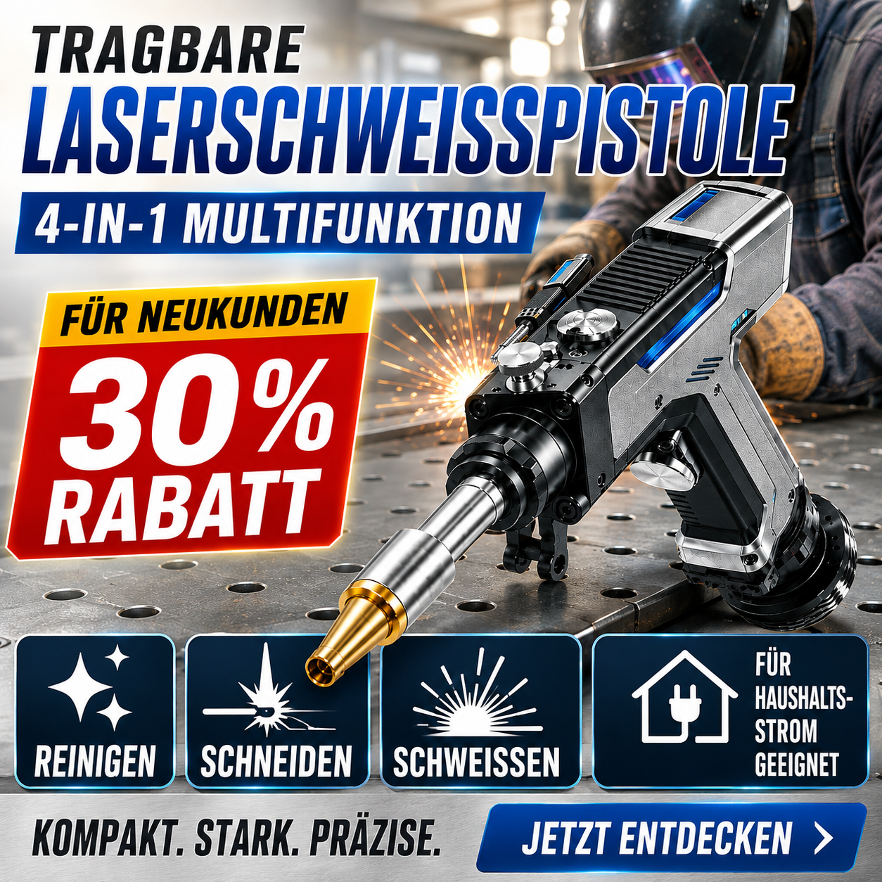 4-in-1 Laserschweißgerät