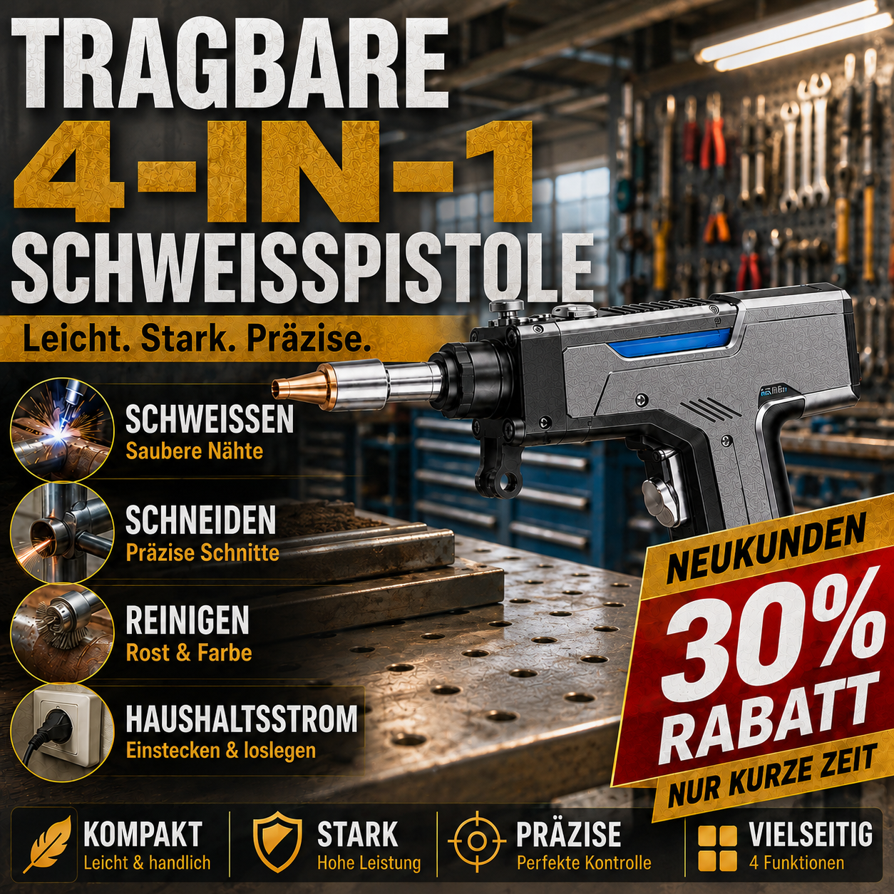4-in-1 Laserschweißgerät